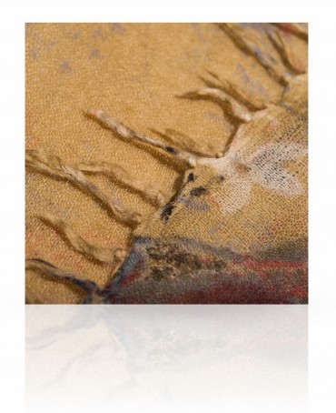 Палантин Женский W-VINTAGE.BIRD/YELLOW